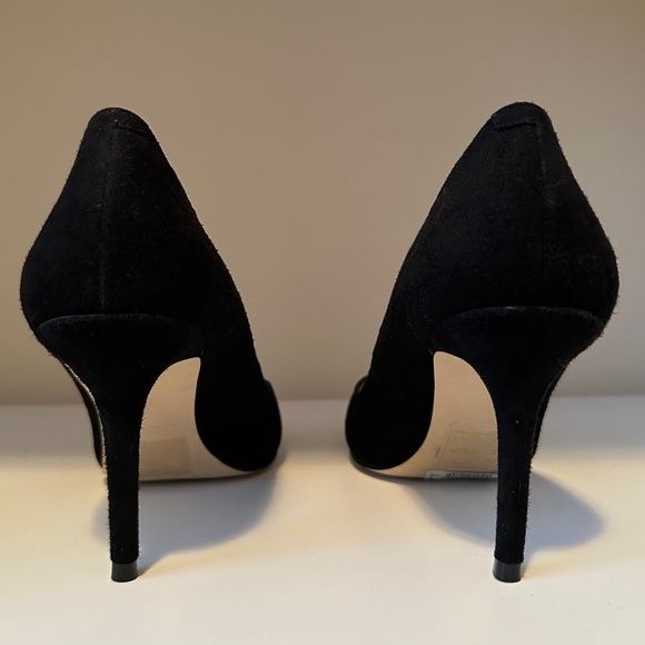 Aldo Black Suede Heels - Picture 4 of 5